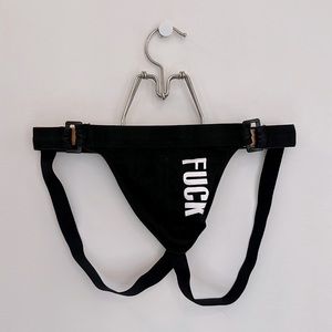 F*ck Buckle Jock - Black (Extra Large)